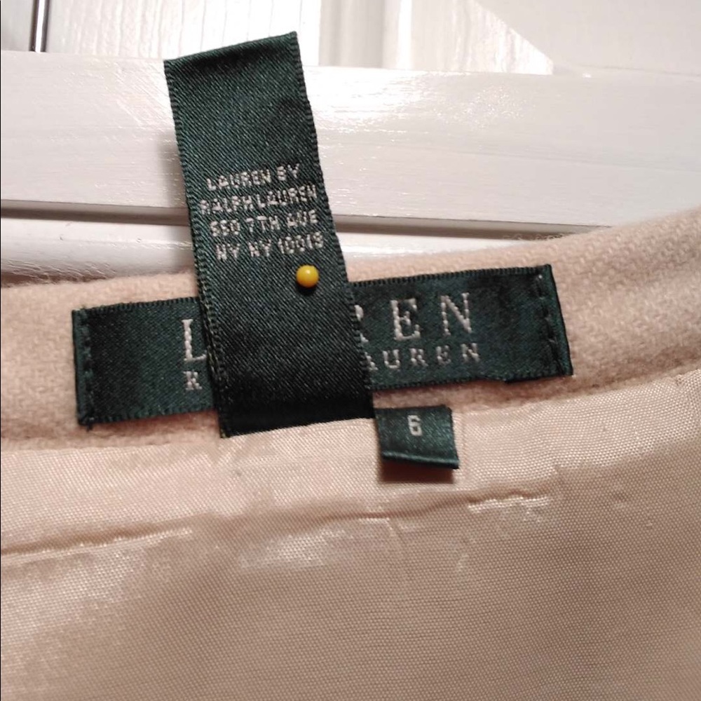 SOLD❣️❣️ Lauren Ralph Lauren Virgin Wool Midi Skirt - Picture 5 of 5